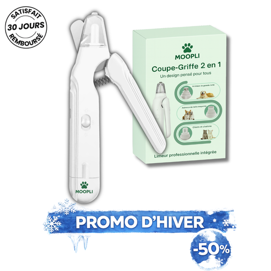 Coupe-griffe 2-en-1 MOOPLI®